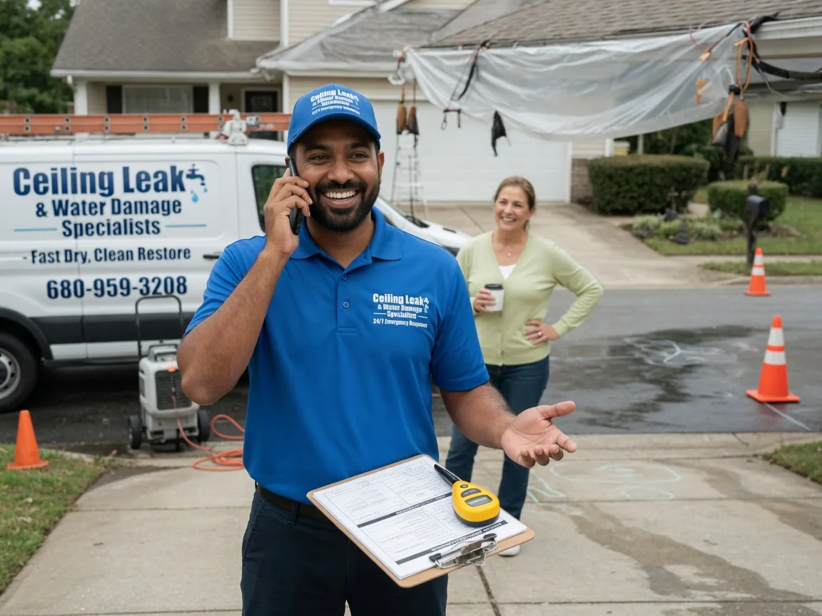 Ceiling Leak Cleanup Wellford, SC FAQs